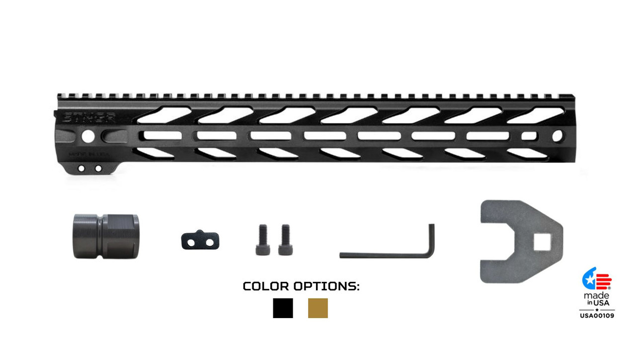 AR-15 Free Float M-LOK Handguard 15 inch