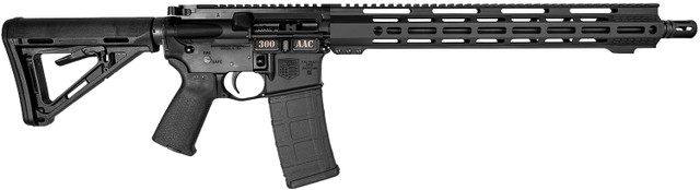 DB15 300 Blackout, 16" Barrel, Black, M-Lok Handguard, 30rd
