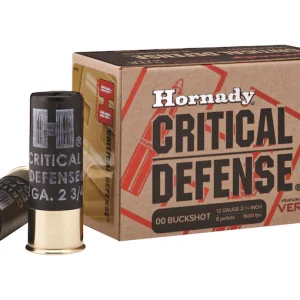Get Hornady Critical Defense 12 Gauge Buckshot Ammo 2-3/4″ Online