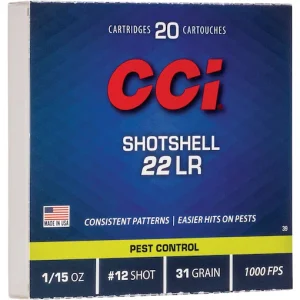 CCI Shotshell 22LR Ammo 31 Grain Lead Shot For Sale