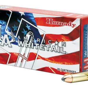 Real Hornady American Whitetail 450 Bushmaster Ammo 245 Grain Hornady Interlock Jacketed Soft Point 500round