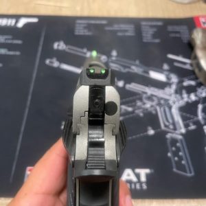 Rock Island Armory M1911-A1 Rock Standard FS 45 Auto (ACP) 5in Gunmetal Gray Cerakote Pistol - 8+1 Rounds - California Compliant view 2