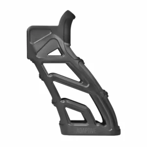 AR-15/AR-10 Red Cerakote Beavertail Pistol Grip view 2