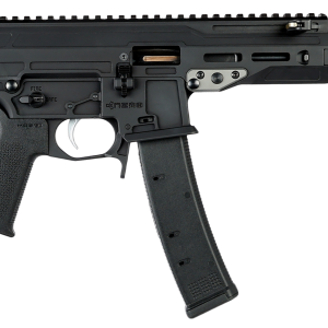 9mm, 5.8" Barrel, Black, Cap Compensator, Picatinny Rail, 35rd