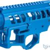 EMG F-1 Firearms Officially Licensed UDR-15-3G Full Metal M4 Receiver Set (Color: Blue)