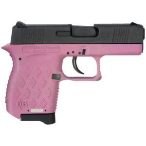 Diamondback DB9 9mm Luger 3in Black/Pink Cerakote Pistol – 6+1 Rounds