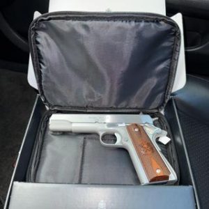 Springfield Armory 1911 Mil-Spec 45 Auto (ACP) 5in Polished Stainless Pistol - 7+1 Rounds - California Compliant view 2