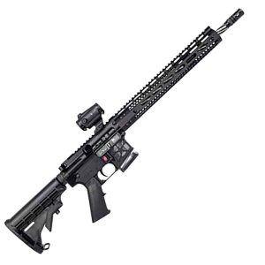 F1 Firearms FDR-15 w/ Sightmark MTS Red Dot Sight 223 Wylde 16in Black Semi Automatic Modern Sporting Rifle – 10+1 Rounds – California Compliant