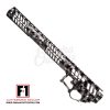 F1 Firearms BDR-15 3G Chassis Carbon Camo Receiver Set AR-15