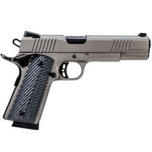 Rock Island Armory M1911-A1 Rock Standard FS 45 Auto (ACP) 5in Gunmetal Gray Cerakote Pistol - 8+1 Rounds - California Compliant